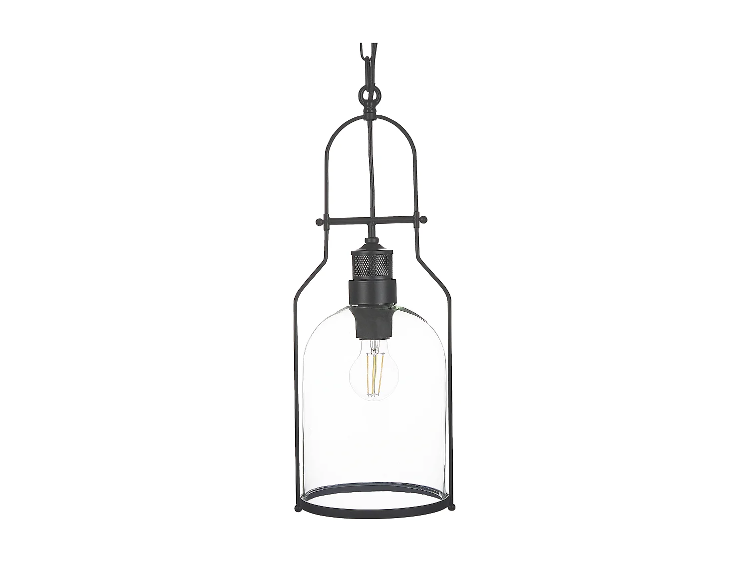 Lampa wisząca BASHILO Metal Czarny 151861 - obrazek 1