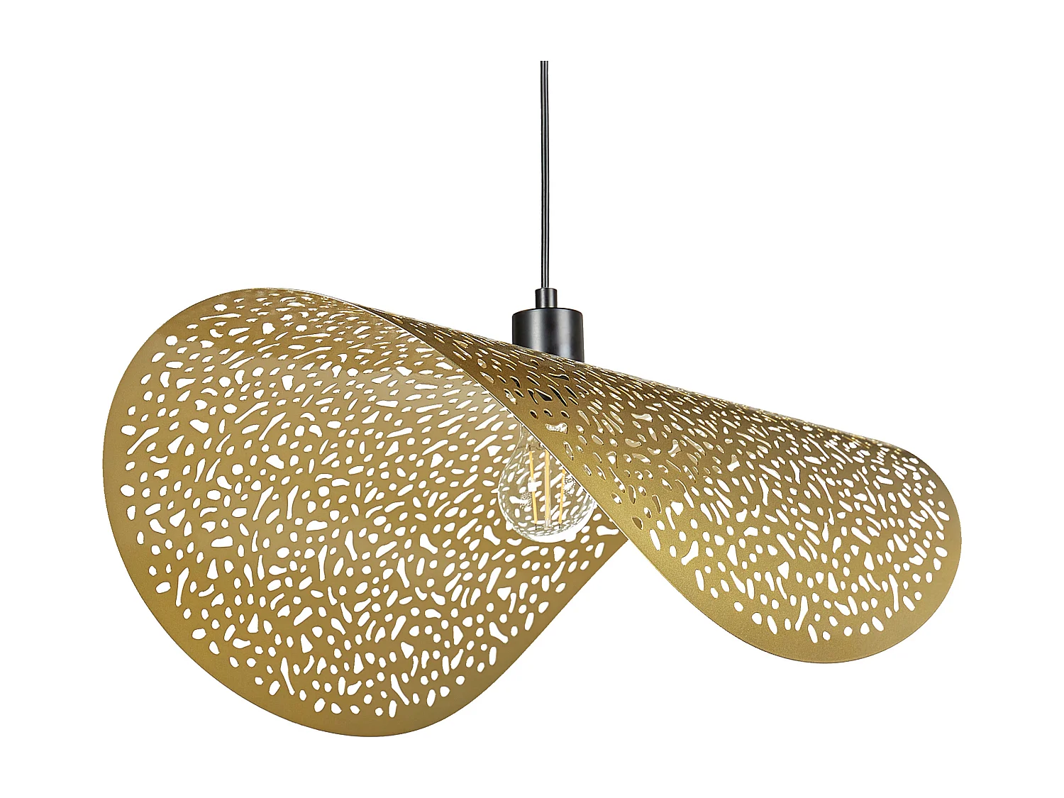 Lampa wisząca KRISHNA Metal Złoty 3686538 - obrazek 1