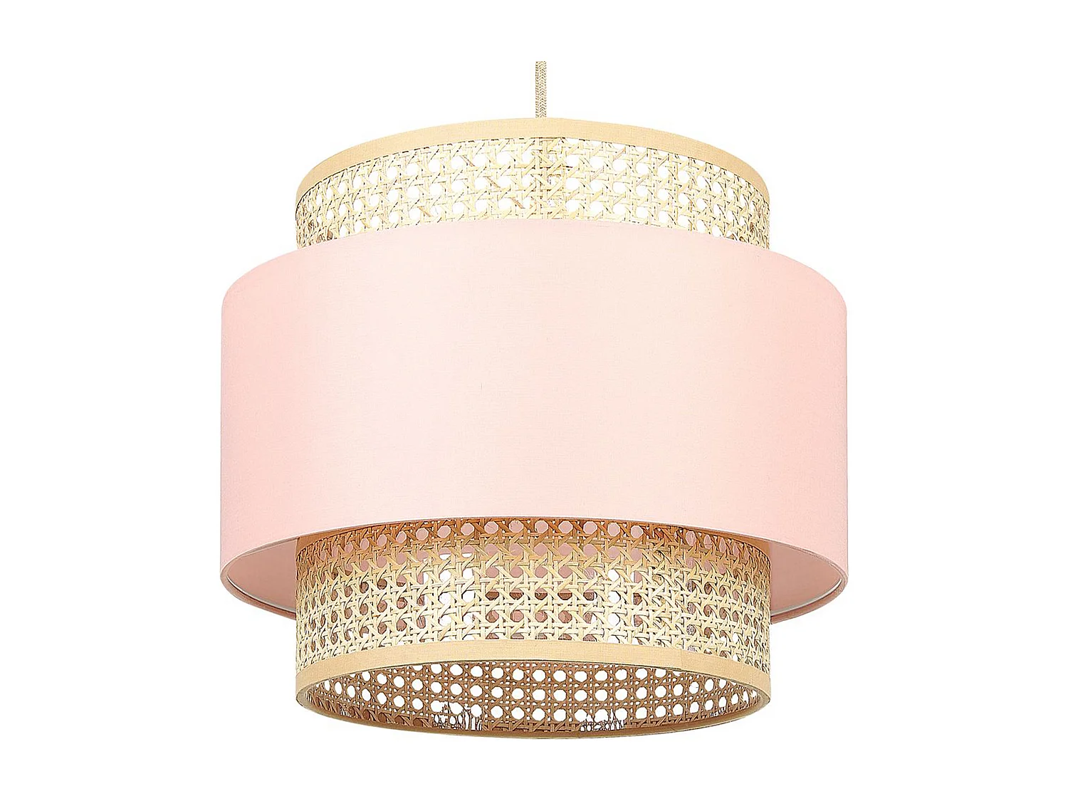 Lampa wisząca YUMURI Rattan Brzoskwiniowy 557949 - obrazek 1