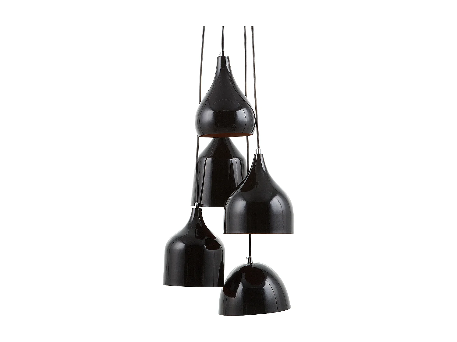 Lampa wisząca SAVIO Metal Złoty brąz Czarny 151445