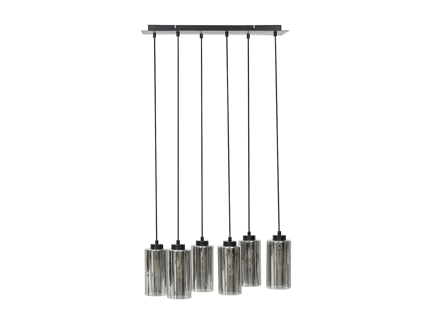 Lampa wisząca PURIRI Szkło Szary 1673431 - obrazek 1