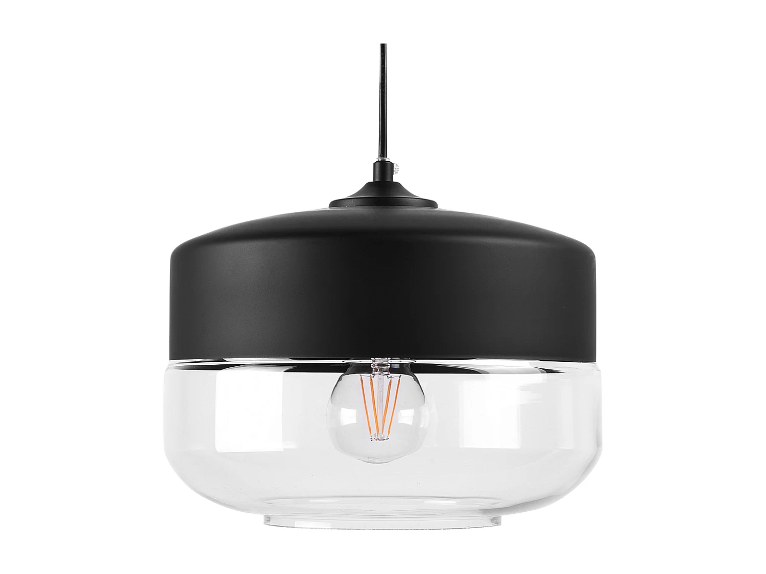 Lampa wisząca MURRAY Szkło Czarny 151523 - obrazek 1
