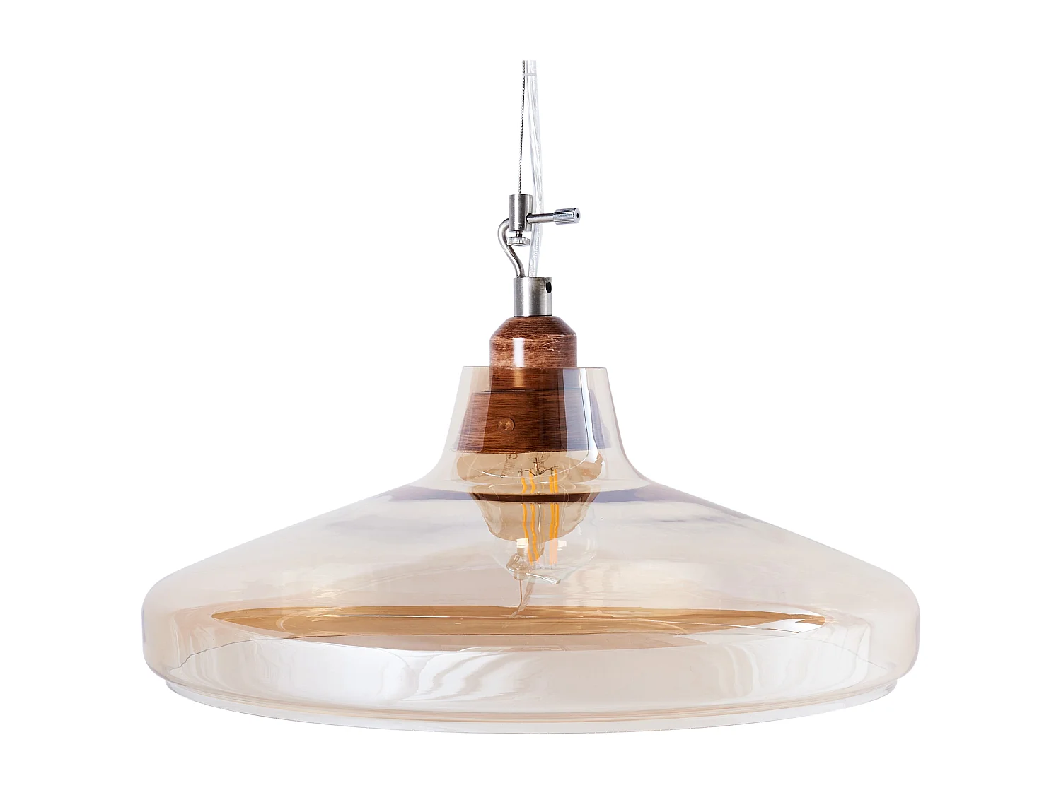 Lampa wisząca ALIKOS Szkło Złoty 151547 - obrazek 1