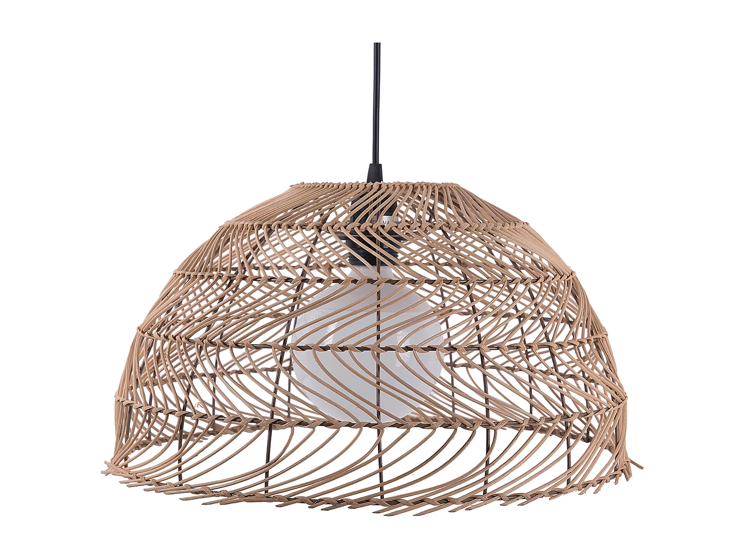 Lampa wisząca SELENGE Rattan Jasnobrązowy 151503 - obrazek 1