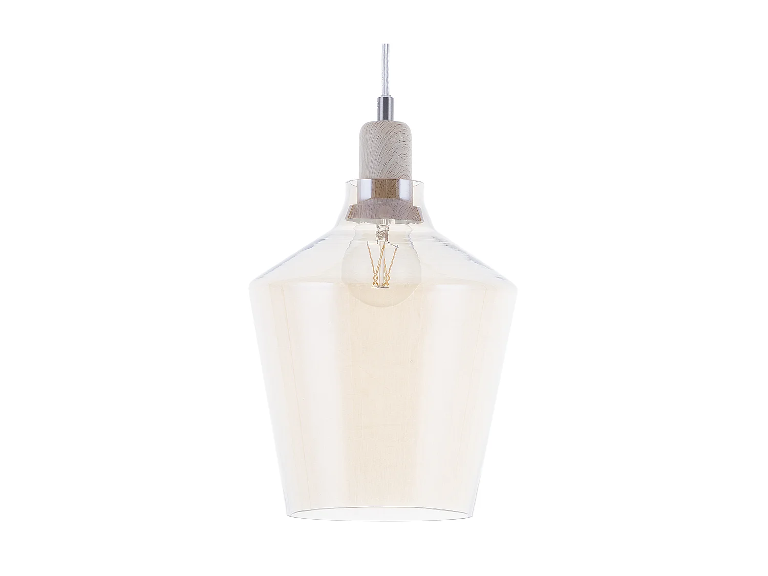 Lampa wisząca SANTON Szkło Złoty 151579 - obrazek 1