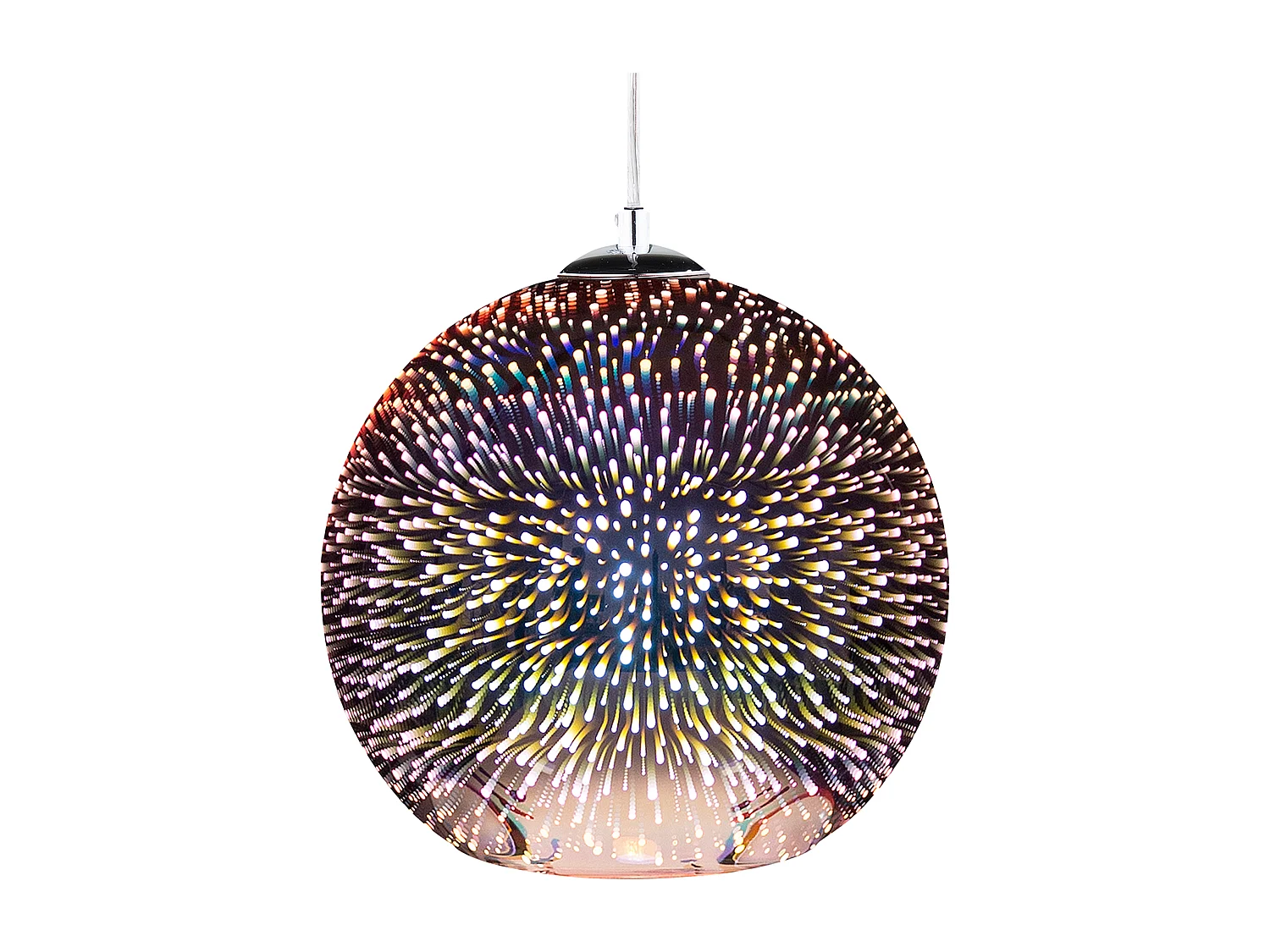Lampa wisząca SESSERA Szkło Miedziany 151617 - obrazek 1