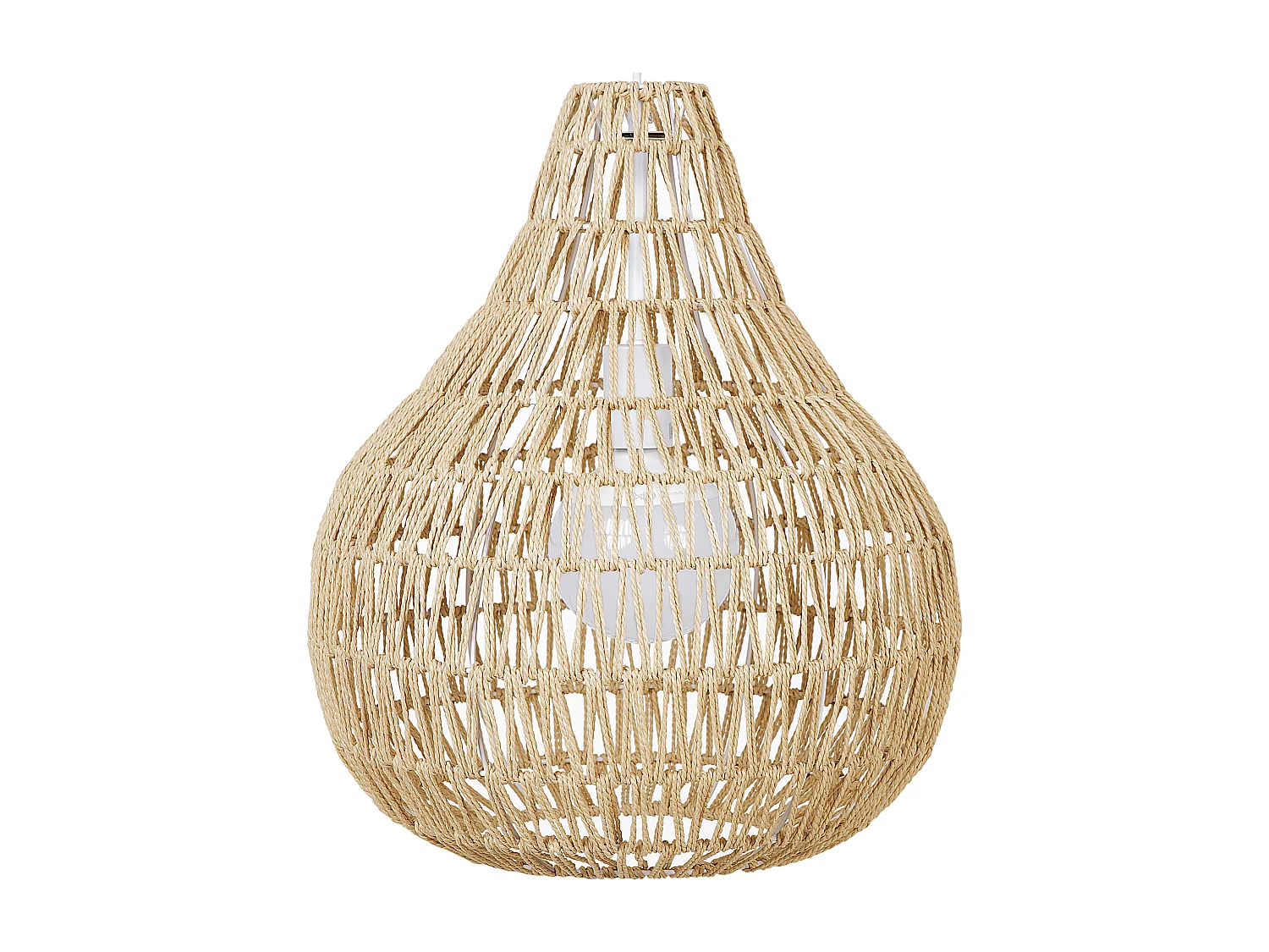Lampa wisząca MOLOPO Papierowa plecionka Piaskowy 151619 - obrazek 1