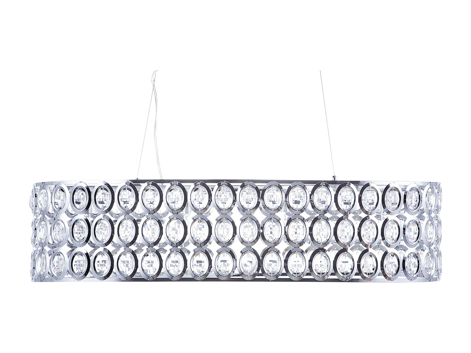 Lampa wisząca TENNA Metal Srebrny 151649 - obrazek 1