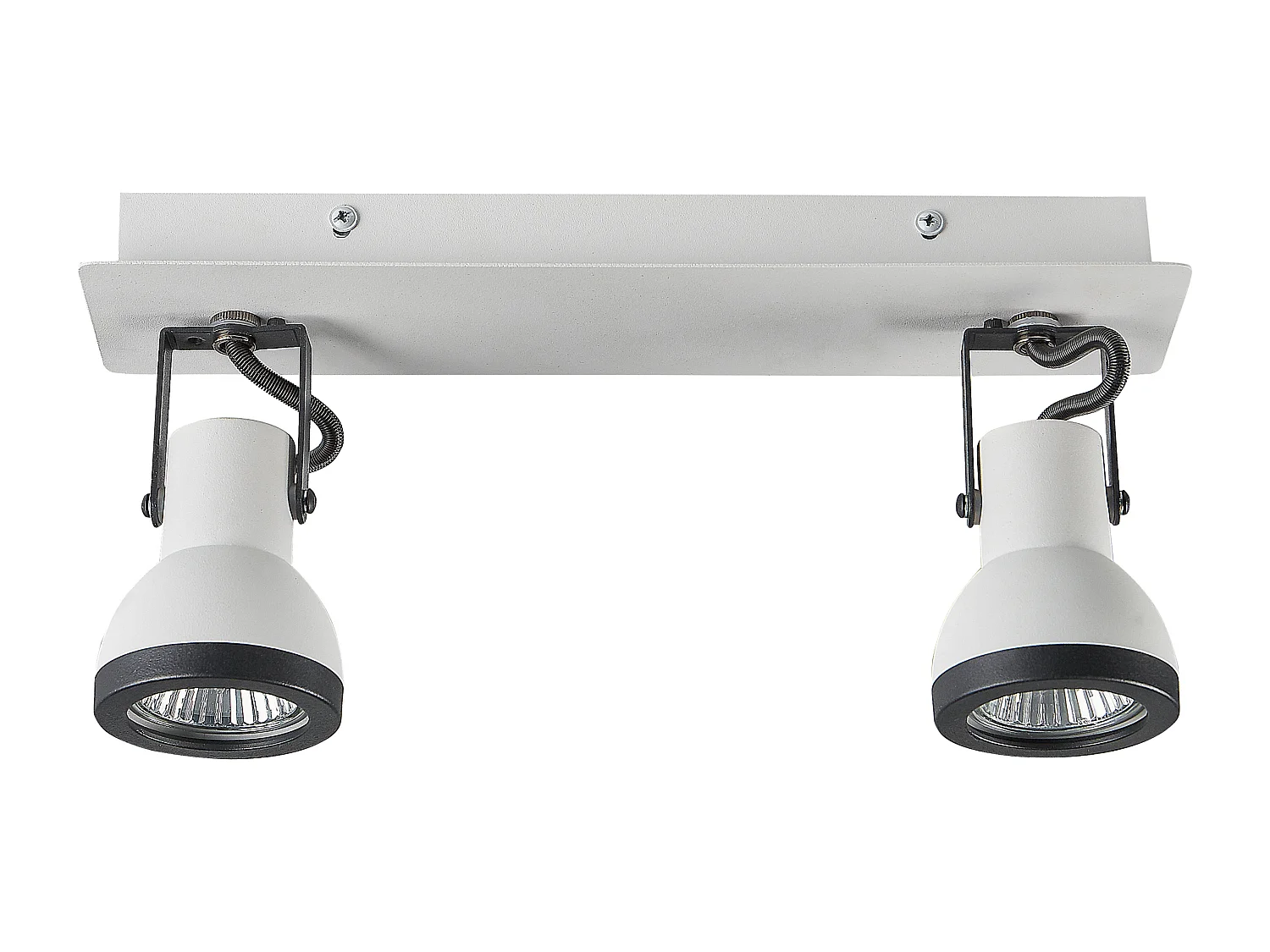 Lampa spot 2-punktowa BARO Regulowana Metal Biały 416851 - obrazek 1