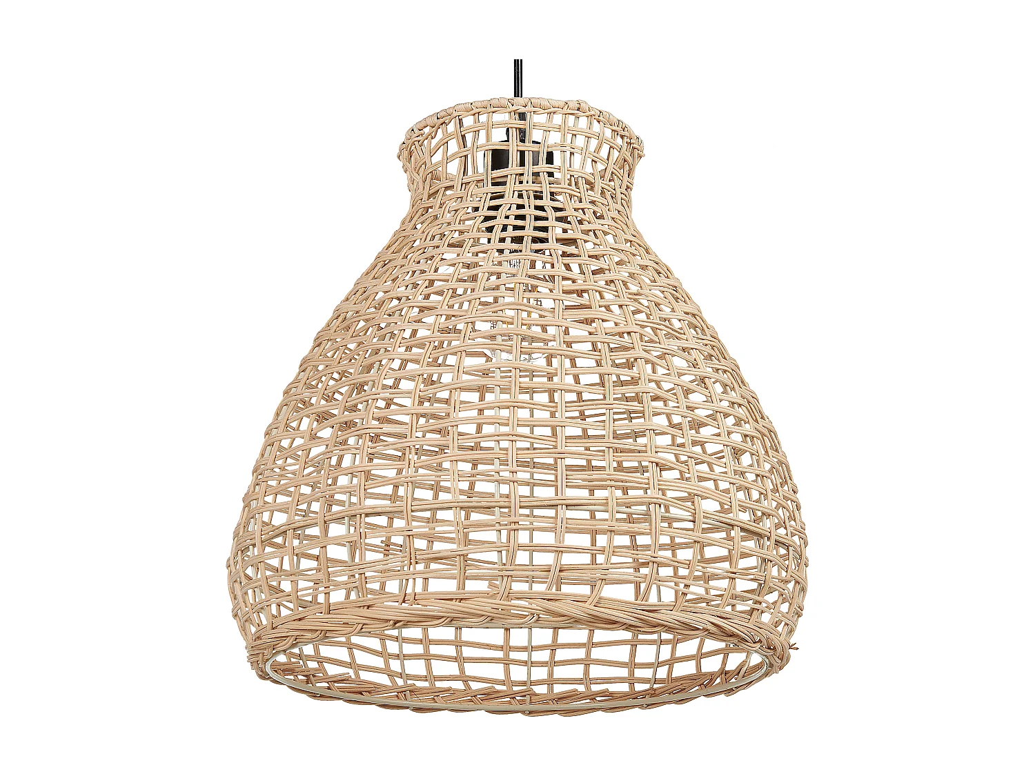 Lampa wisząca SAKENI Rattan Naturalny 204329 - obrazek 1