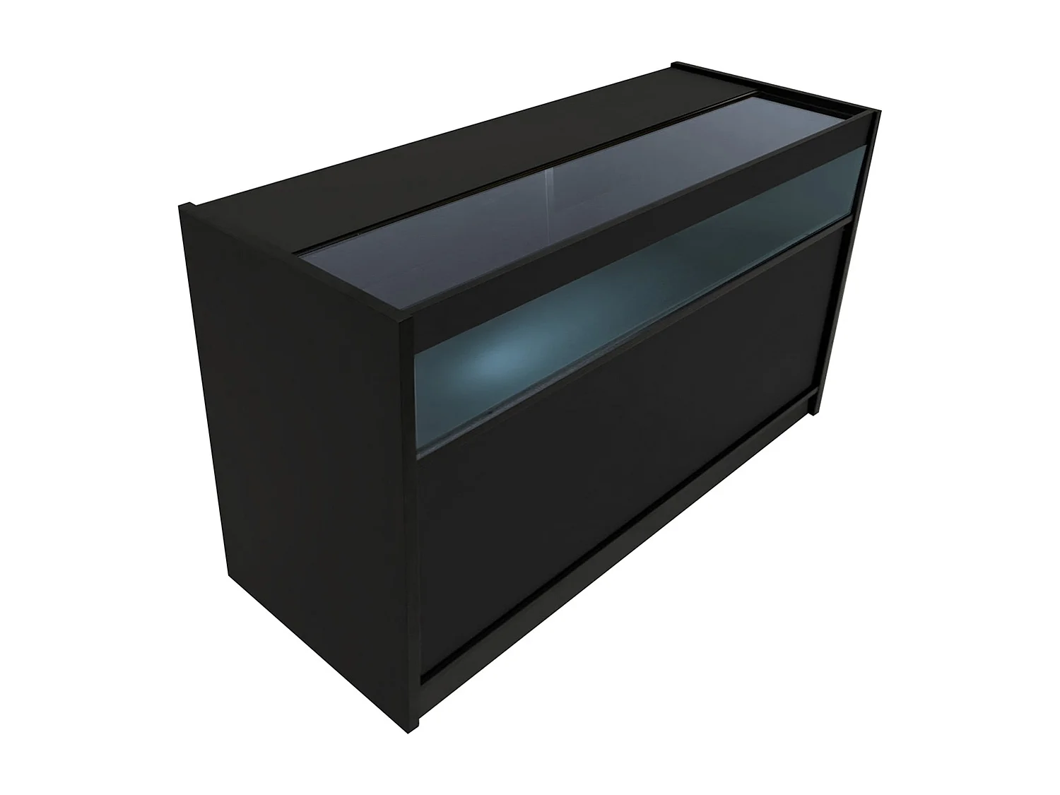 Lada sklepowa LED B1500 - czarna 4367772 - obrazek 1