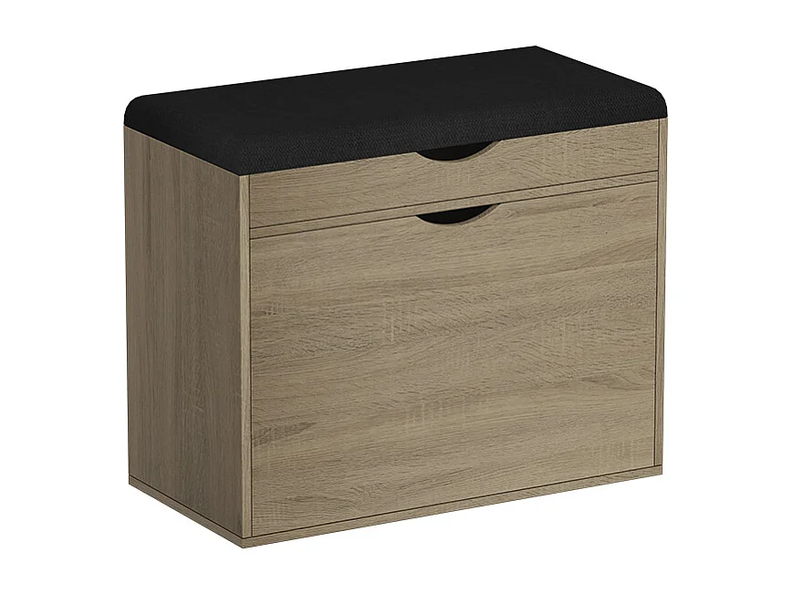 Ławka na buty sonoma 60x30x51 schufy 4779084 - obrazek 1