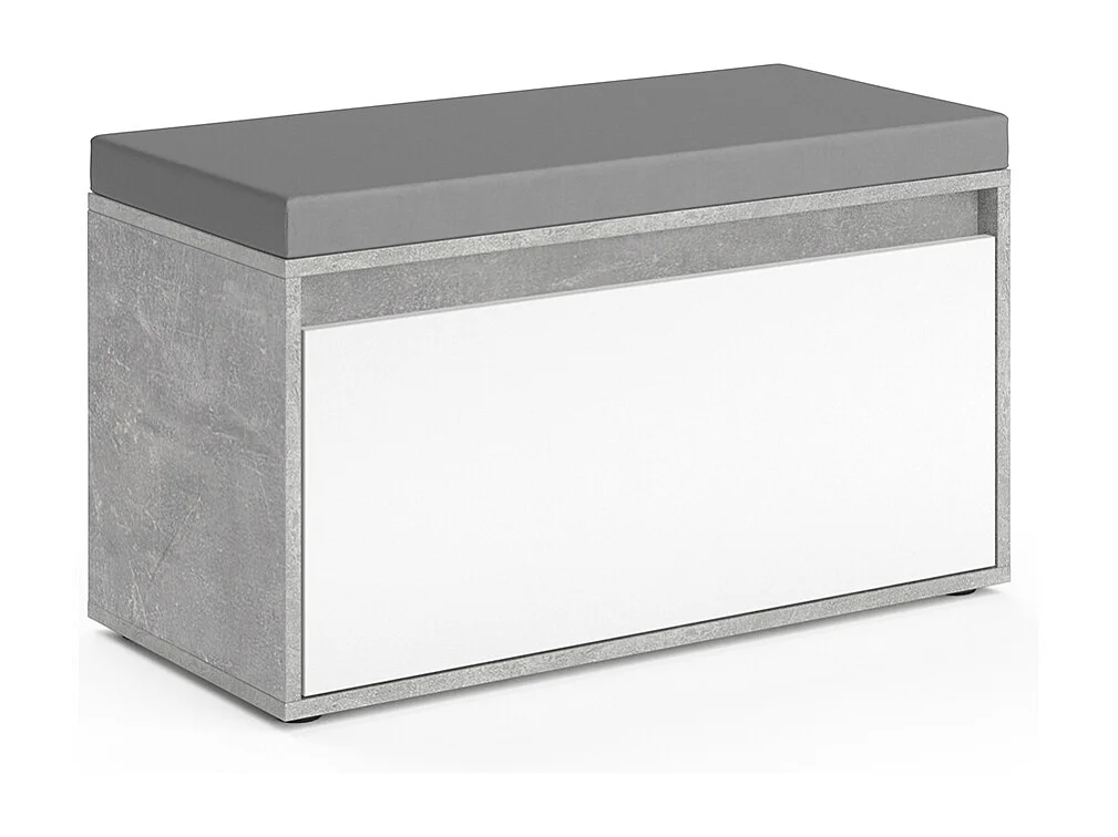 Ławka na buty beton 80x39x45 iker 4779086 - obrazek 1