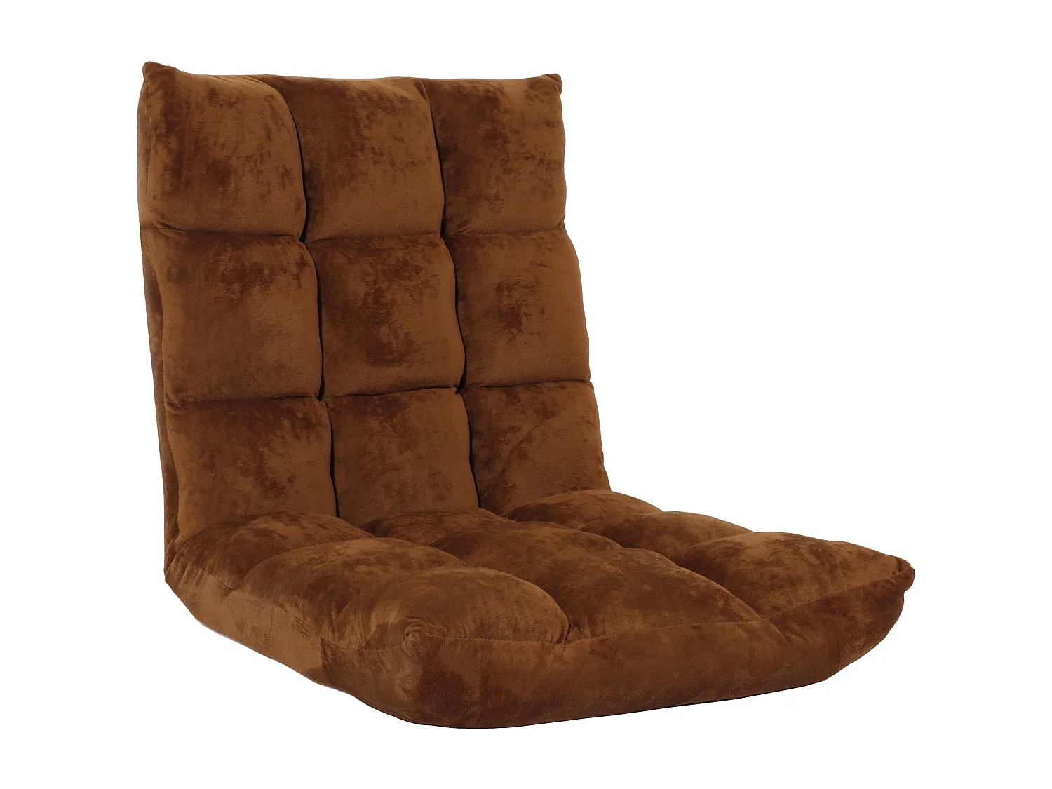 Krzesło podłogowe MCW-N43, ciemny brąz 4962795