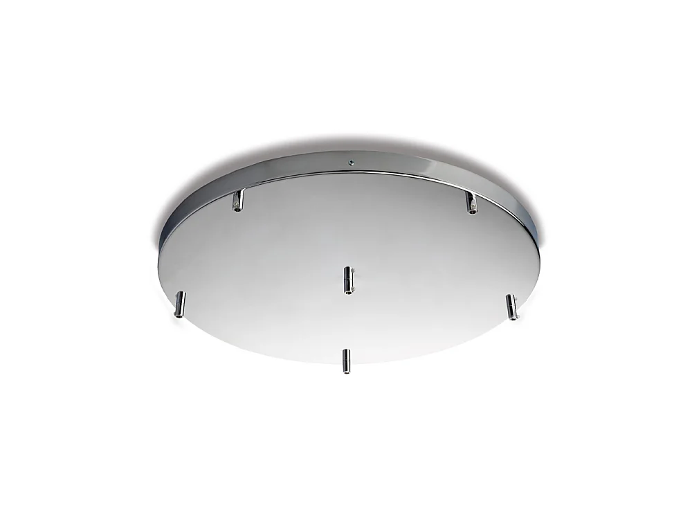 Lampa sufitowa Lulù z metalu i aluminium lakierowana na biało i czarno ze zintegrowaną diodą LED CCT + pilot H.6 Ø50 BL318-PBC 4074275 - obrazek 1
