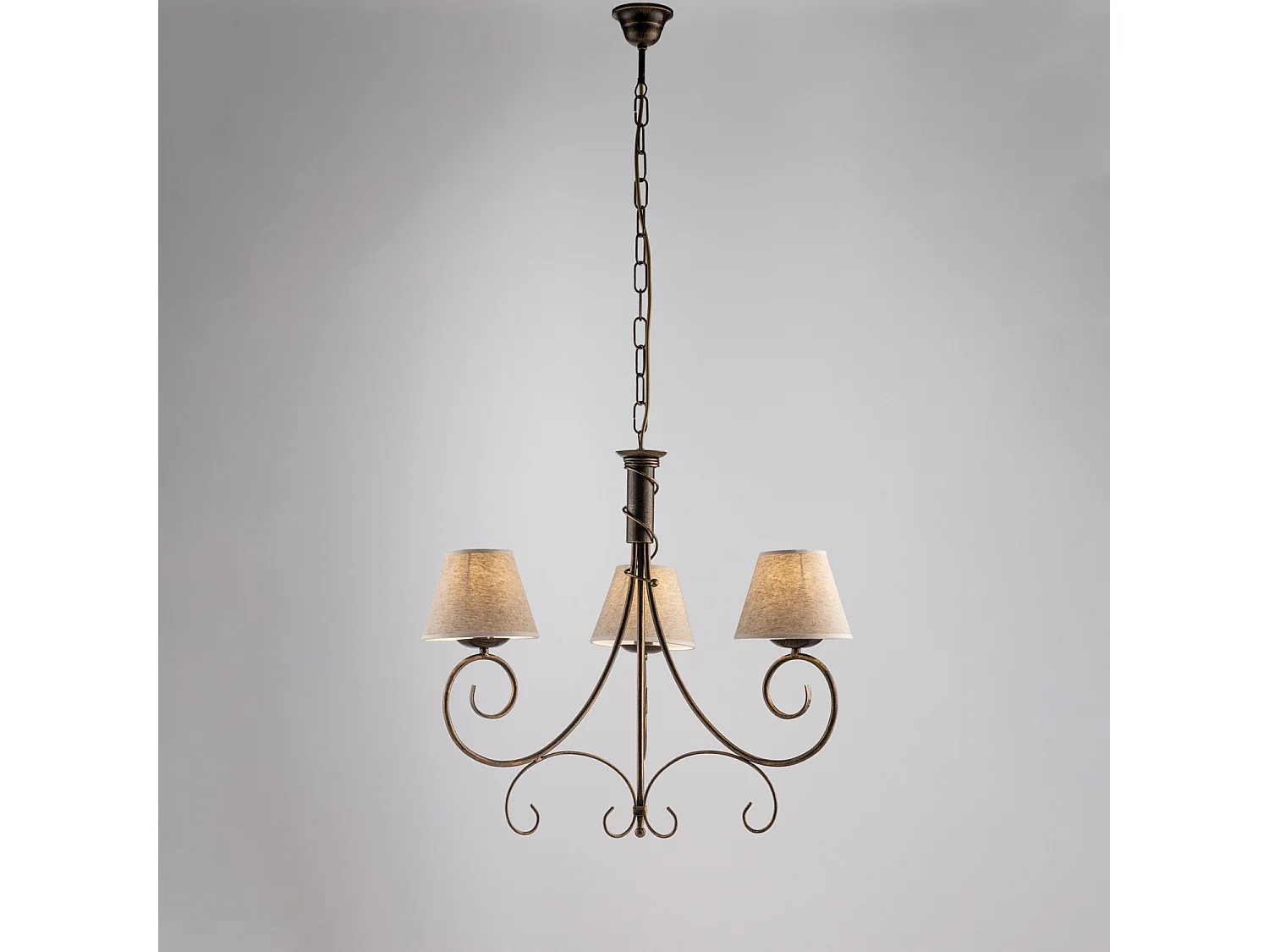 Lampa sufitowa Sarah z białego metalu i akrylu z wbudowaną diodą LED o dwóch temperaturach barwowych H.5 Ø50 BL282-PBC 4074294 - obrazek 1