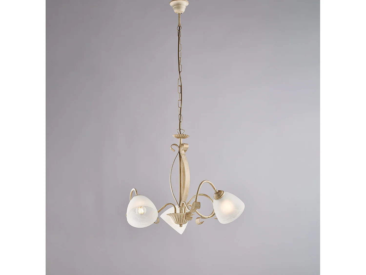 Lampa sufitowa Atena z metalu i lakierowanego na biało aluminium ze zintegrowaną diodą LED CCT + pilot. 100 X 34 BL287-PBC 4074307 - obrazek 1