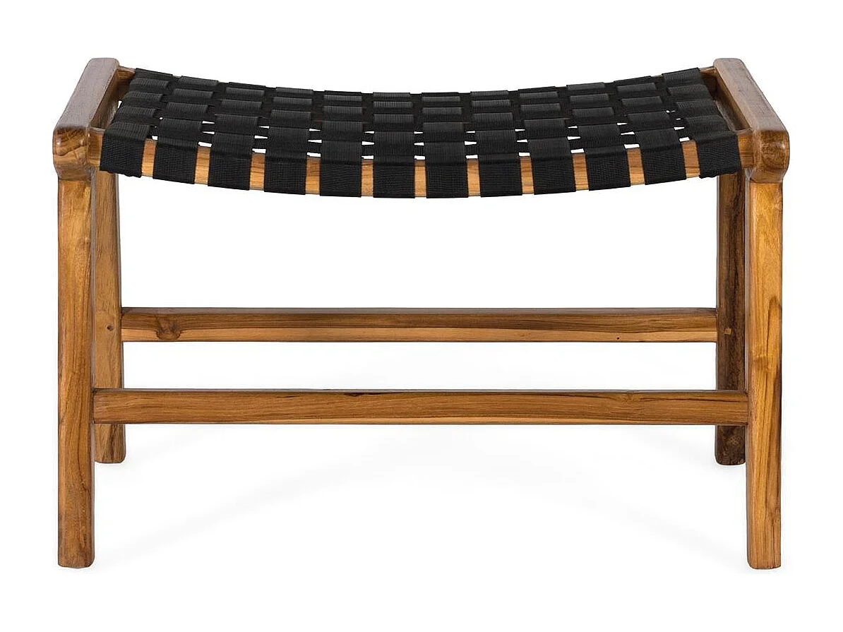 Ławka drewniana Vantara Mindi 41 cm x 65 cm x 45 cm 4978485