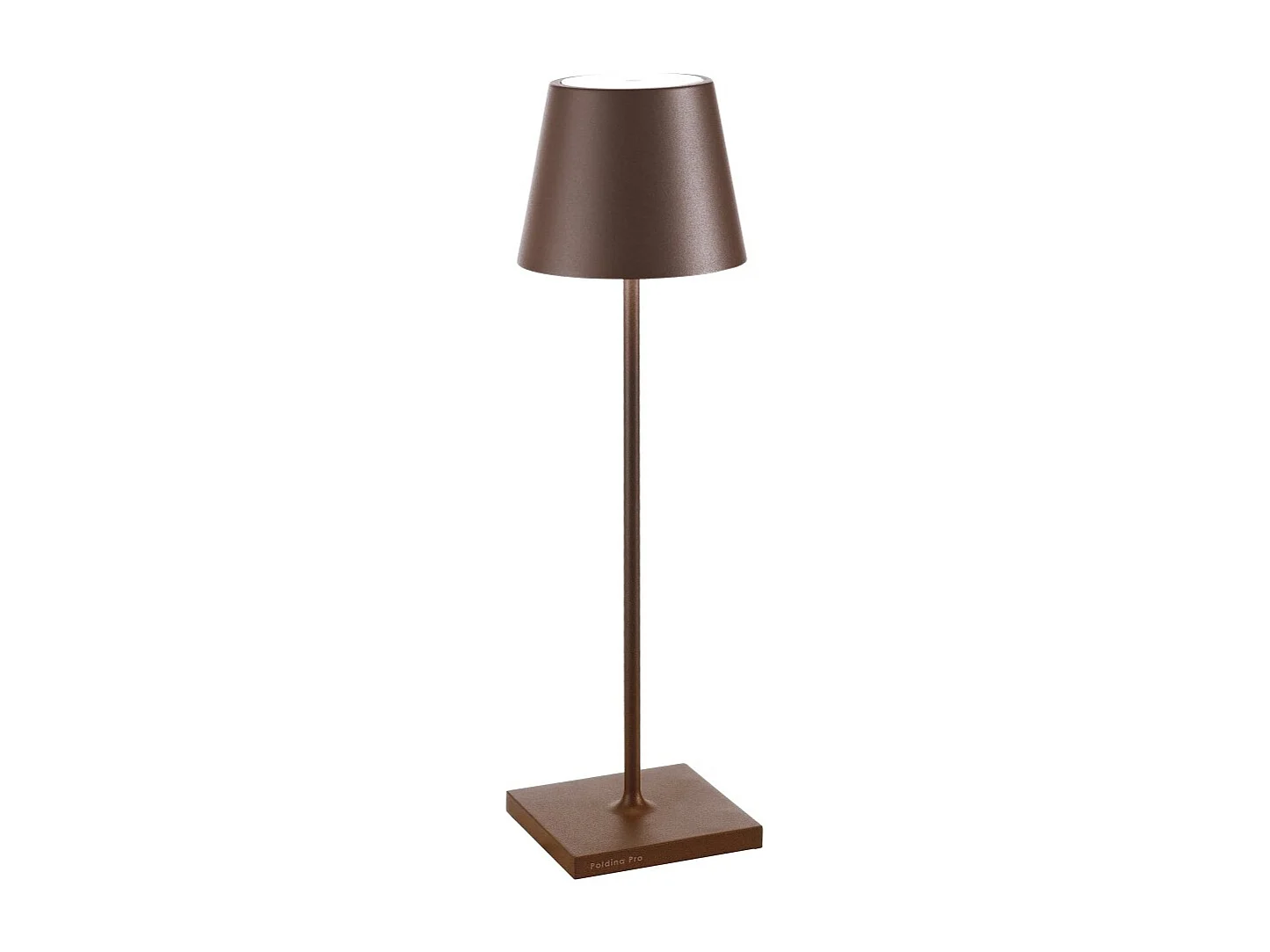 Lampa stołowa LED Poldina Pro Corten, akumulatorowa i ściemnialna, do 12 h pracy, do użytku zewnętrznego, IP65 4902164 - obrazek 1