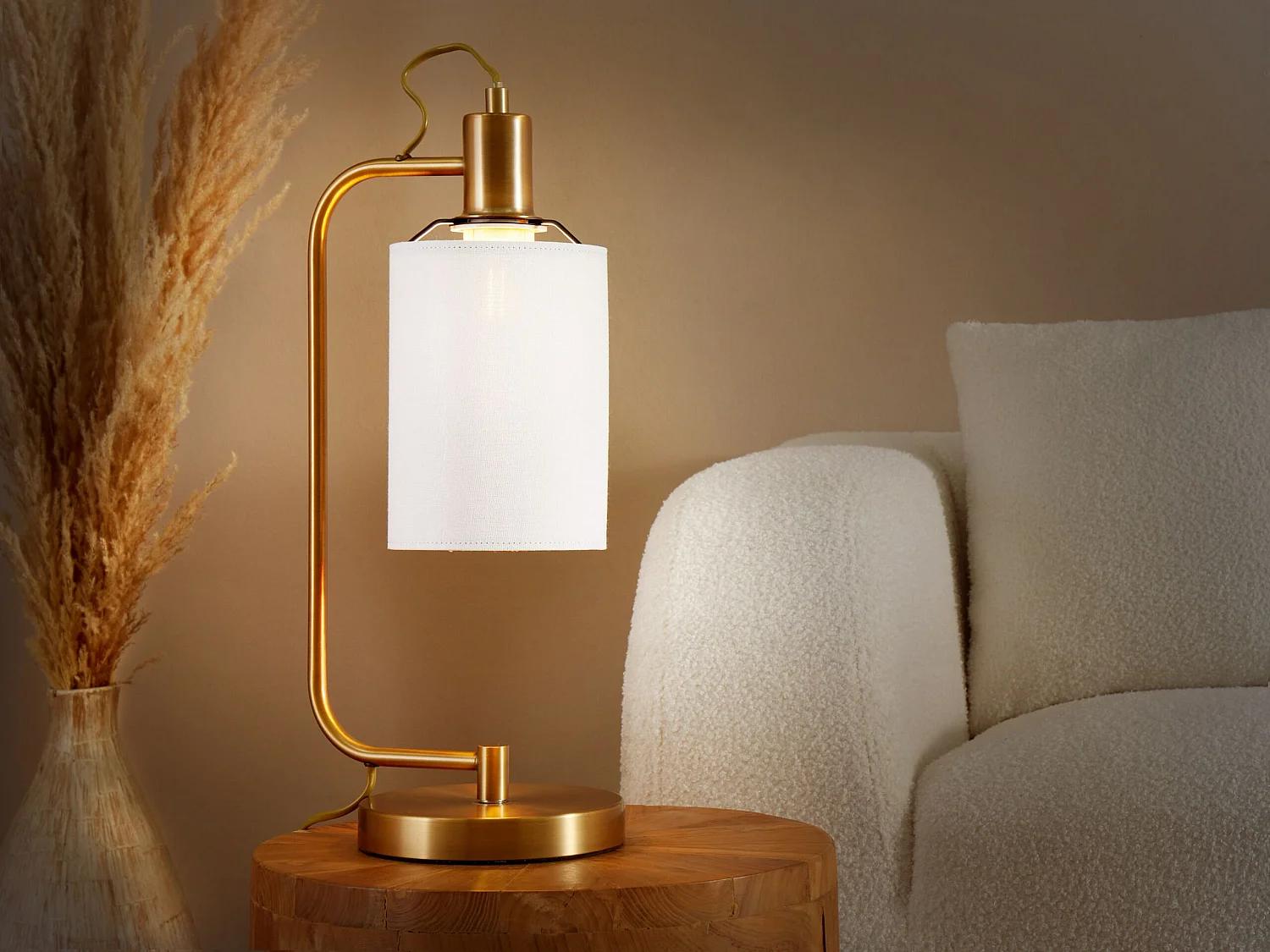 Lampa stołowa LIBERIA Metal Miedziany 1793433 - obrazek 1