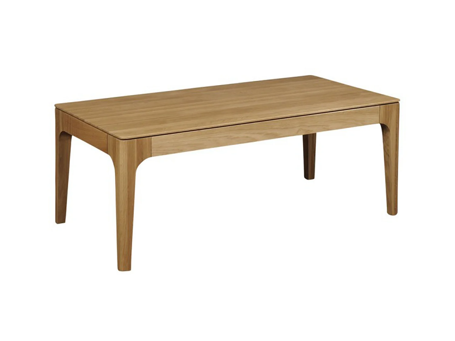 Ława dębowa 120x60 Creativ z litego drewna 4380840 - obrazek 1