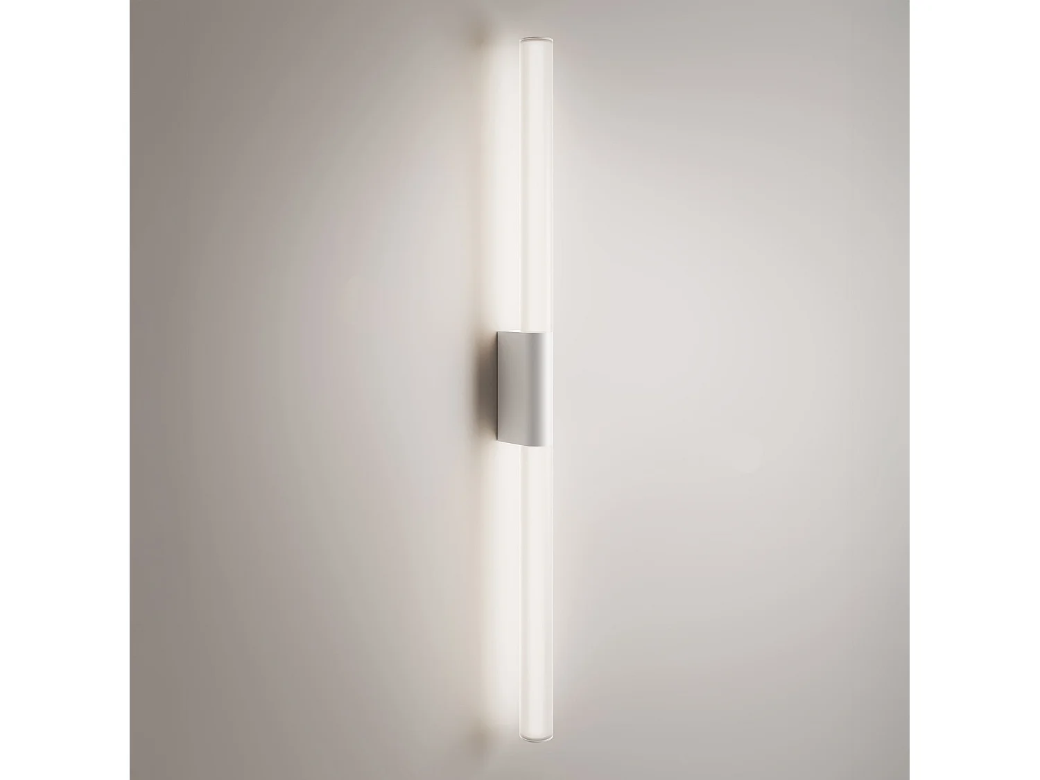 Lampa ścienna lub sufitowa LED Sticks, matowa biała aluminiowa rama, 26,5 W, stopień ochrony IP54, możliwość wyboru temperatury barwowej 5012182 - obrazek 1