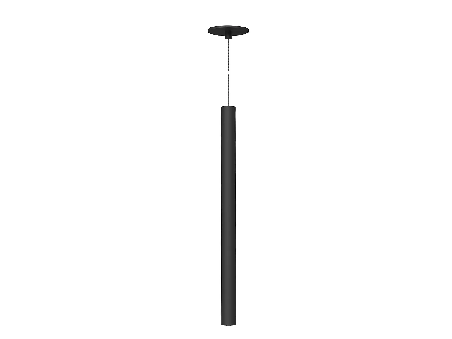Lampa wisząca Atmos Slim XL LED 6W CCT 2700K-4000K Tuya Smart Matt Black, optyka 45°, wpuszczana lub montowana na powierzchni - Beneito 5012416 - obrazek 1