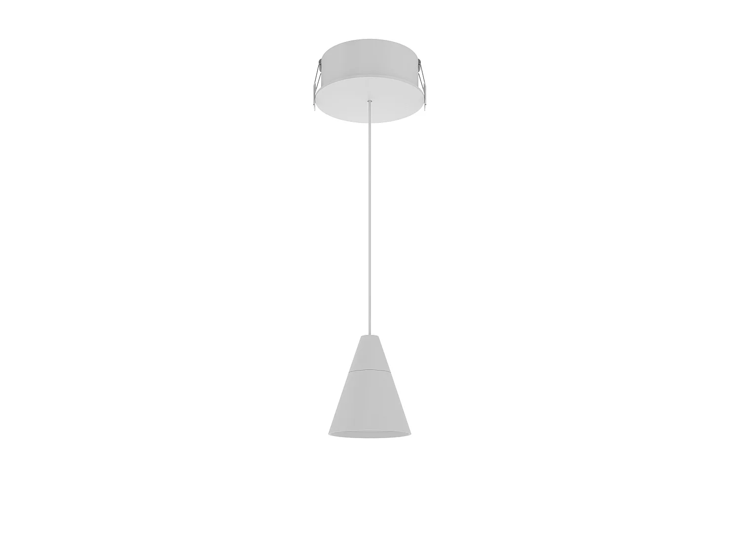 Zoe Space 8 – lampa wisząca LED 38° CCT 2700-4000K biały mat – Beneito & Faure 5012454