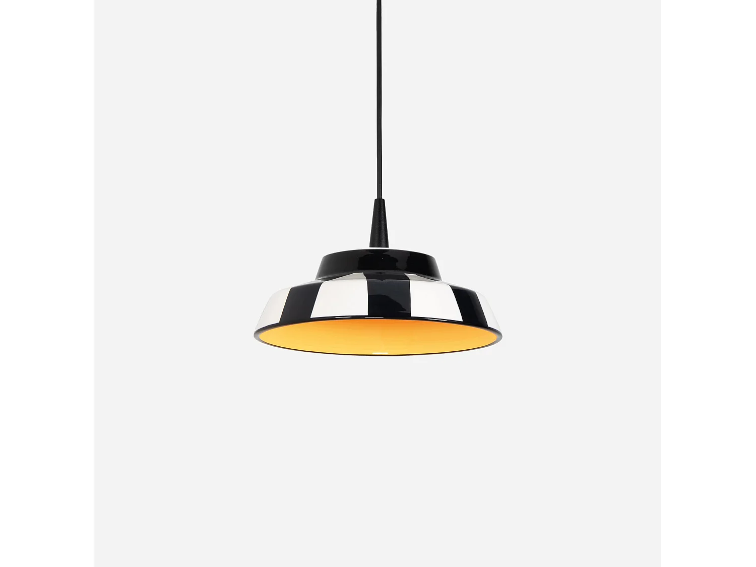 Lampa wisząca ceramiczna Circus Made in Italy, średnica 24 cm, dioda LED 8W 2700K, kolor żółty, do eleganckiego i nowoczesnego oświetlenia wnętrz 5012562 - obrazek 1