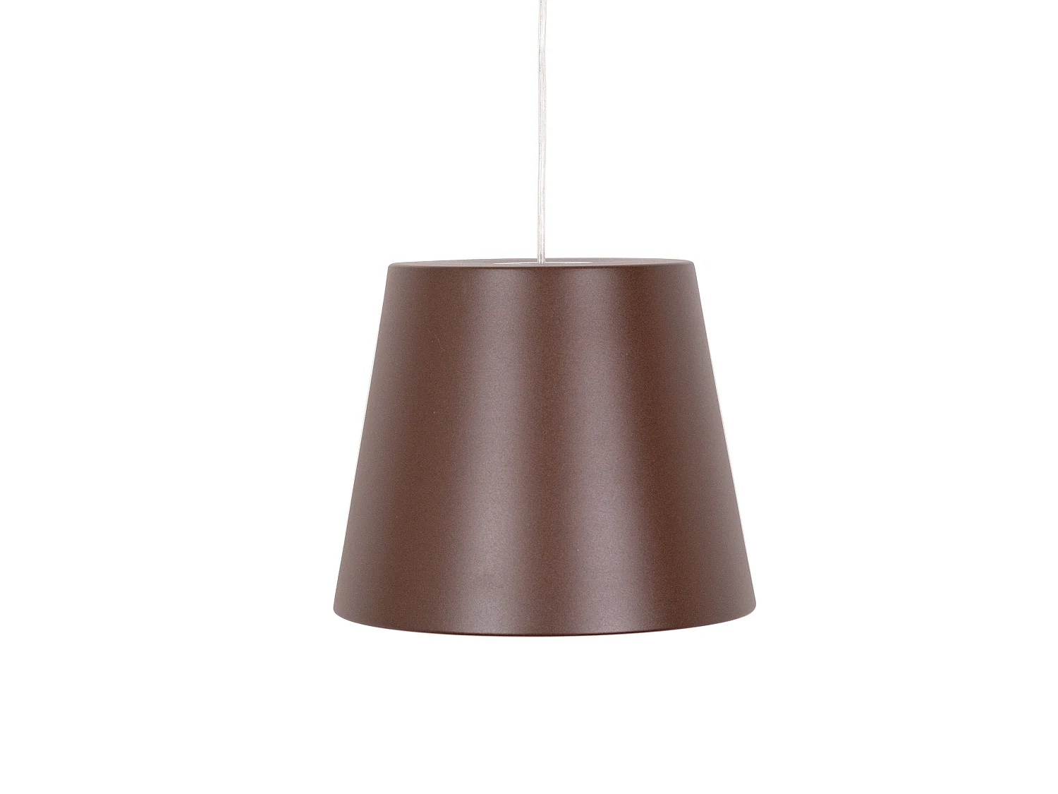 Lampa wisząca LED Zafferano Poldina 230V, nowoczesny design w wykończeniu Corten, ściemnialna w technologii LEDTRIAC, średnica 28 cm, IP40/IP54 5012589 - obrazek 1