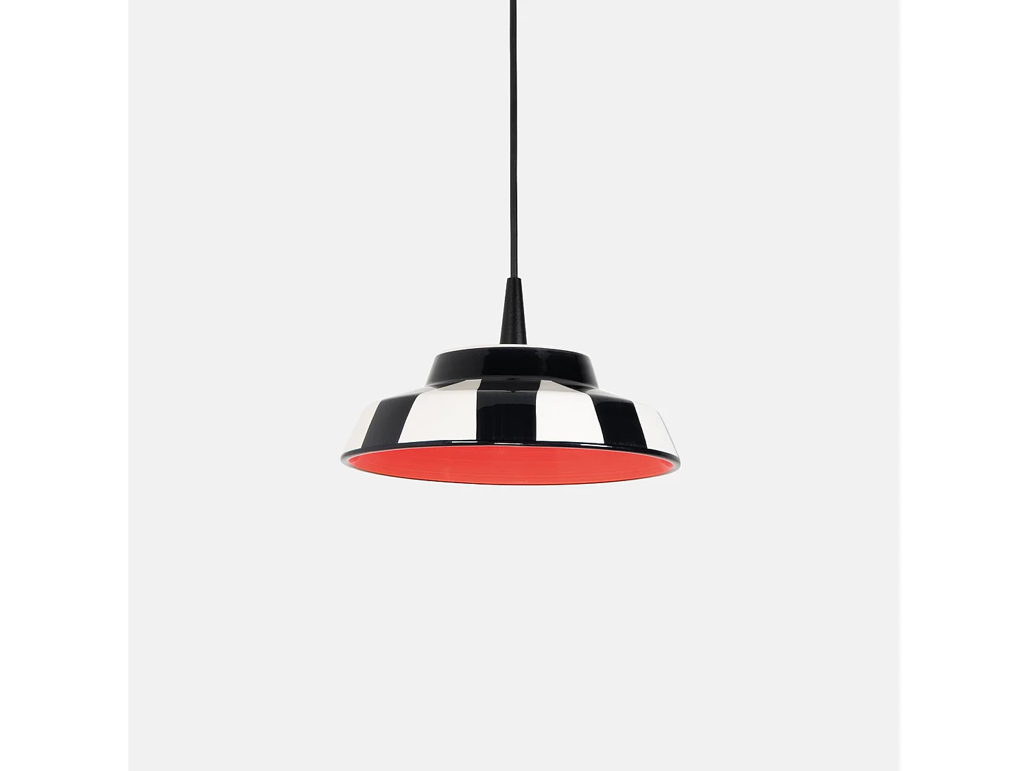 Lampa wisząca LED Circus 8W 2700K 645lm ceramiczna Wyprodukowano we Włoszech Średnica 24 cm Kolor czerwony Modułowa konstrukcja do wnętrz IP40 5012597 - obrazek 1