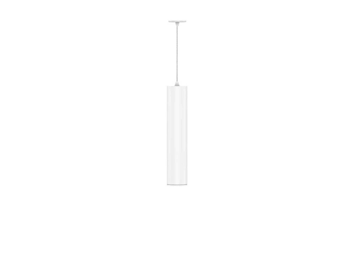 Lampa wisząca Beneito & Faure Atmos 7, matowa biel, rurowa, technologia przełączania 2700K/3200K/4000K, regulowana optyka 15º/38º/60º 5012643 - obrazek 1