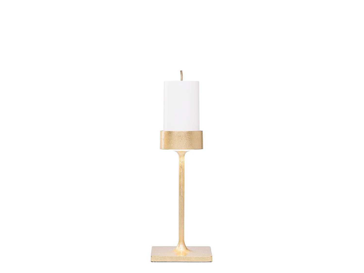 Lampa stołowa Perpetua Mini Cordless Candelabra Design, odlew aluminiowy, matowe wykończenie w kolorze czarnym i złotym, modułowy system LED 5013454 - obrazek 1