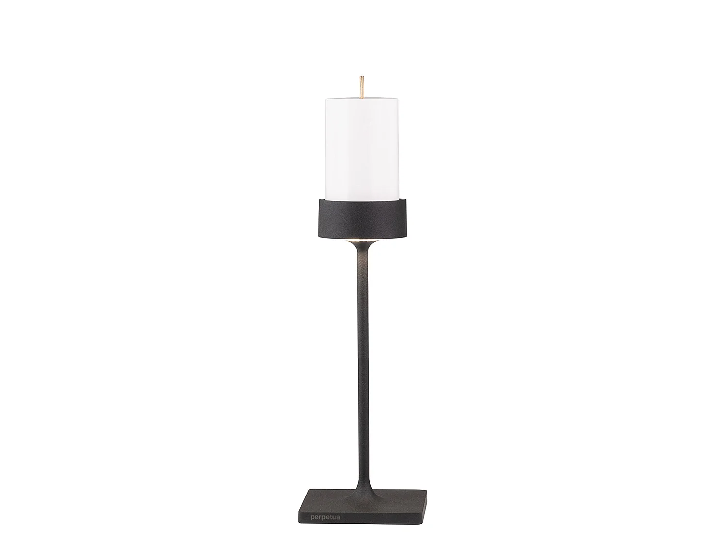 Lampa stołowa Perpetua Midi z akumulatorem, konstrukcja bezprzewodowa, odlew aluminiowy w kolorze czarnym, z wymiennym akumulatorem zatrzaskowym 5013450 - obrazek 1