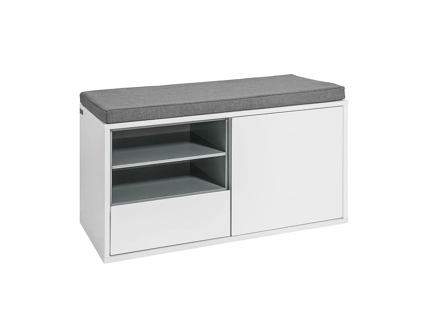 SoBuy Szafka na buty z jedną szufladą Biały 80x35x46cm FSR37-W 1230785