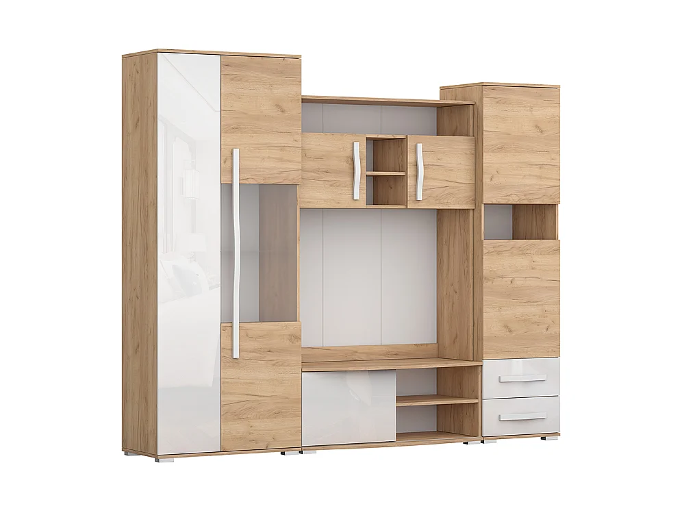 LAURA MINI 240 cm, meblościanka Craft Oak Gold 5024422