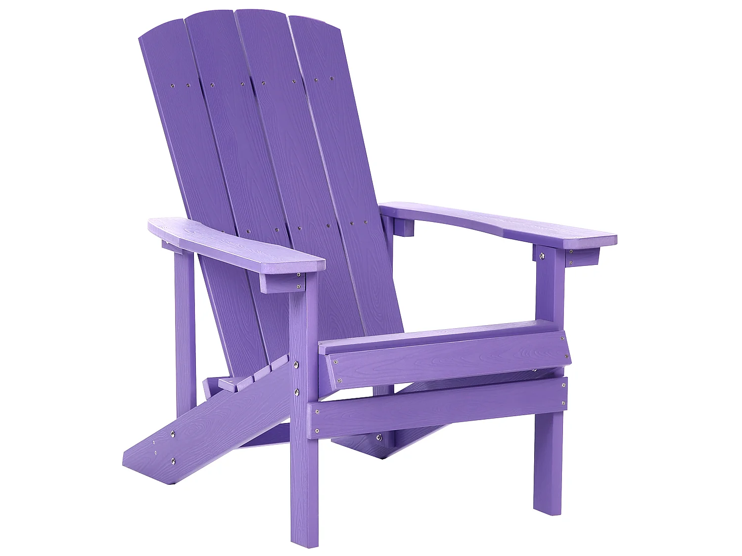 Krzesło ogrodowe ADIRONDACK Purpurowy 3752795 - obrazek 1