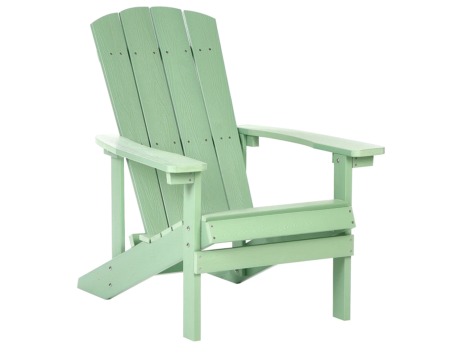 Krzesło ogrodowe ADIRONDACK Jasnozielony 3752796 - obrazek 1
