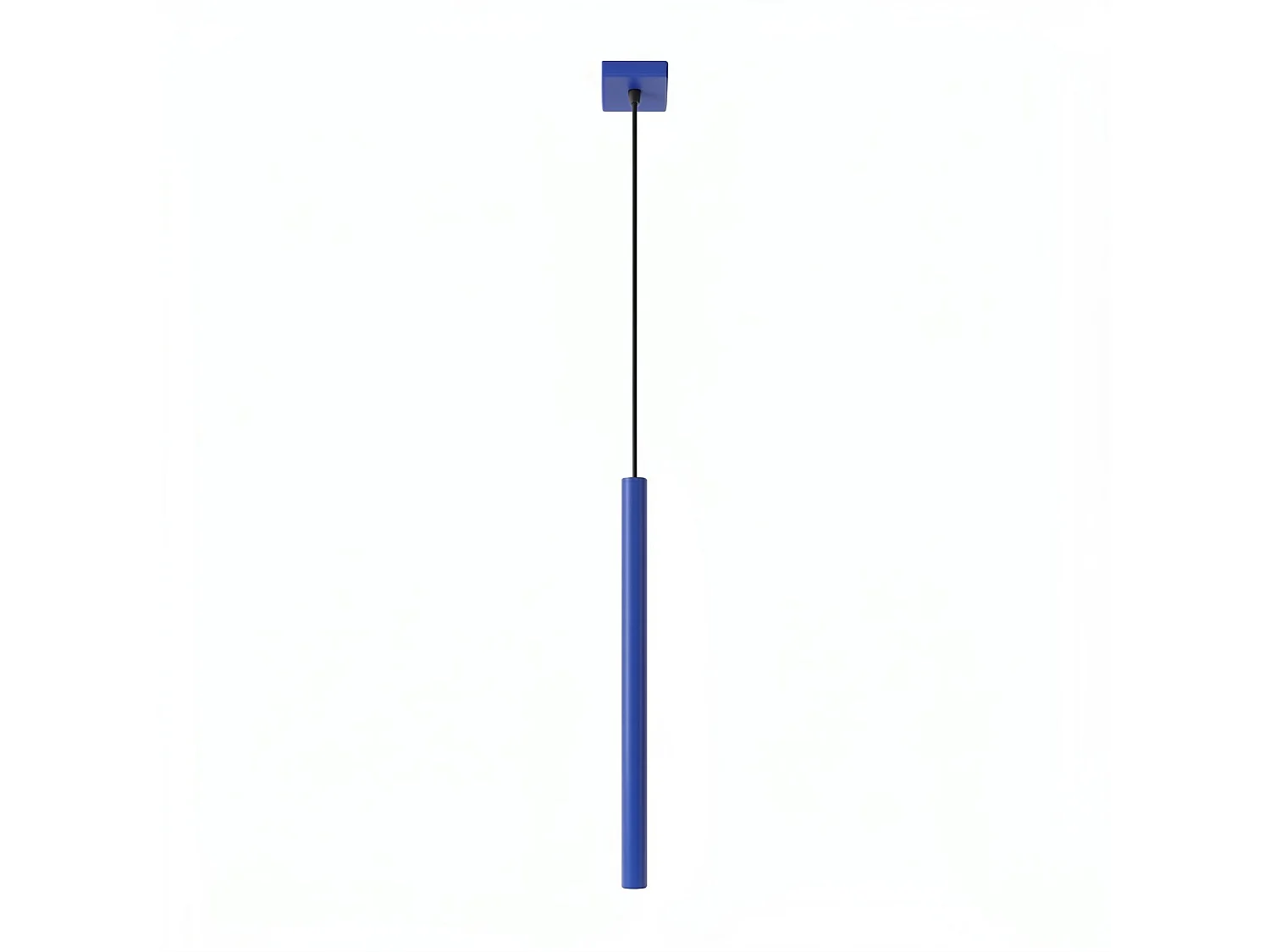 Lampy wiszące nowoczesny PASTELO, stal – 1 źródło – L.8 x H.120 cm – ultramaryna 5027811