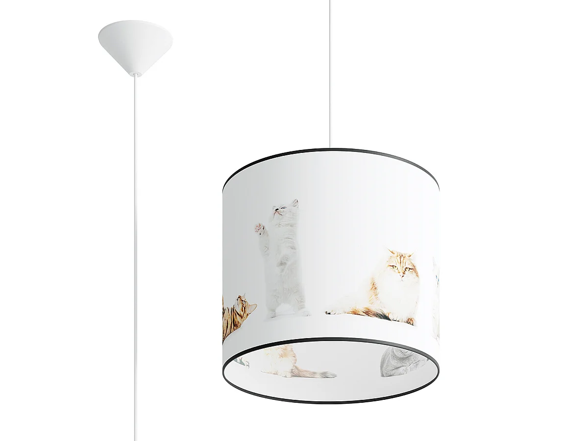Lampa wisząca KOTY 30 biała 3277746 - obrazek 1