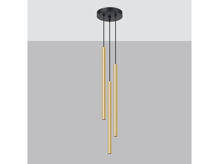 Lampa wisząca PASTELO 3P złoty połysk 2584803 - obrazek 1