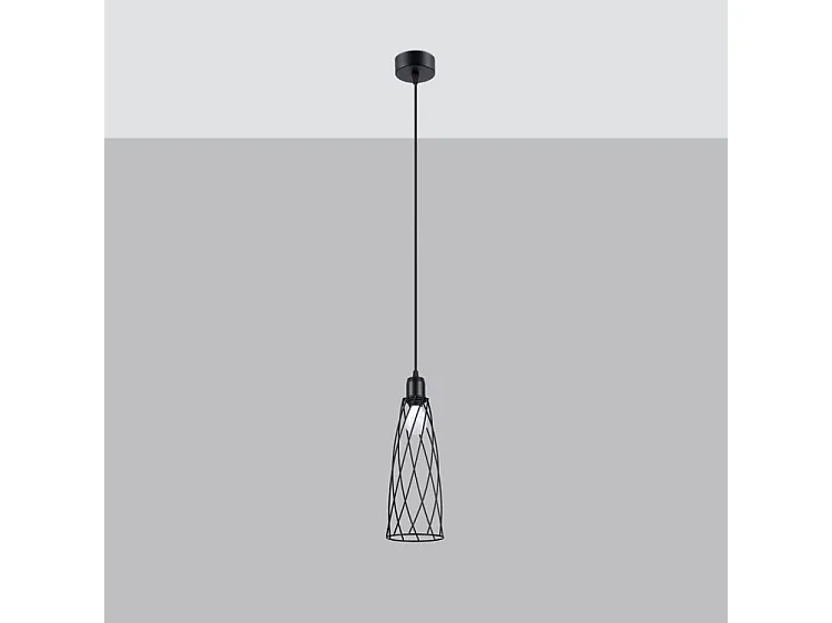 Lampa wisząca SUBA 1 czarna 2584789 - obrazek 1