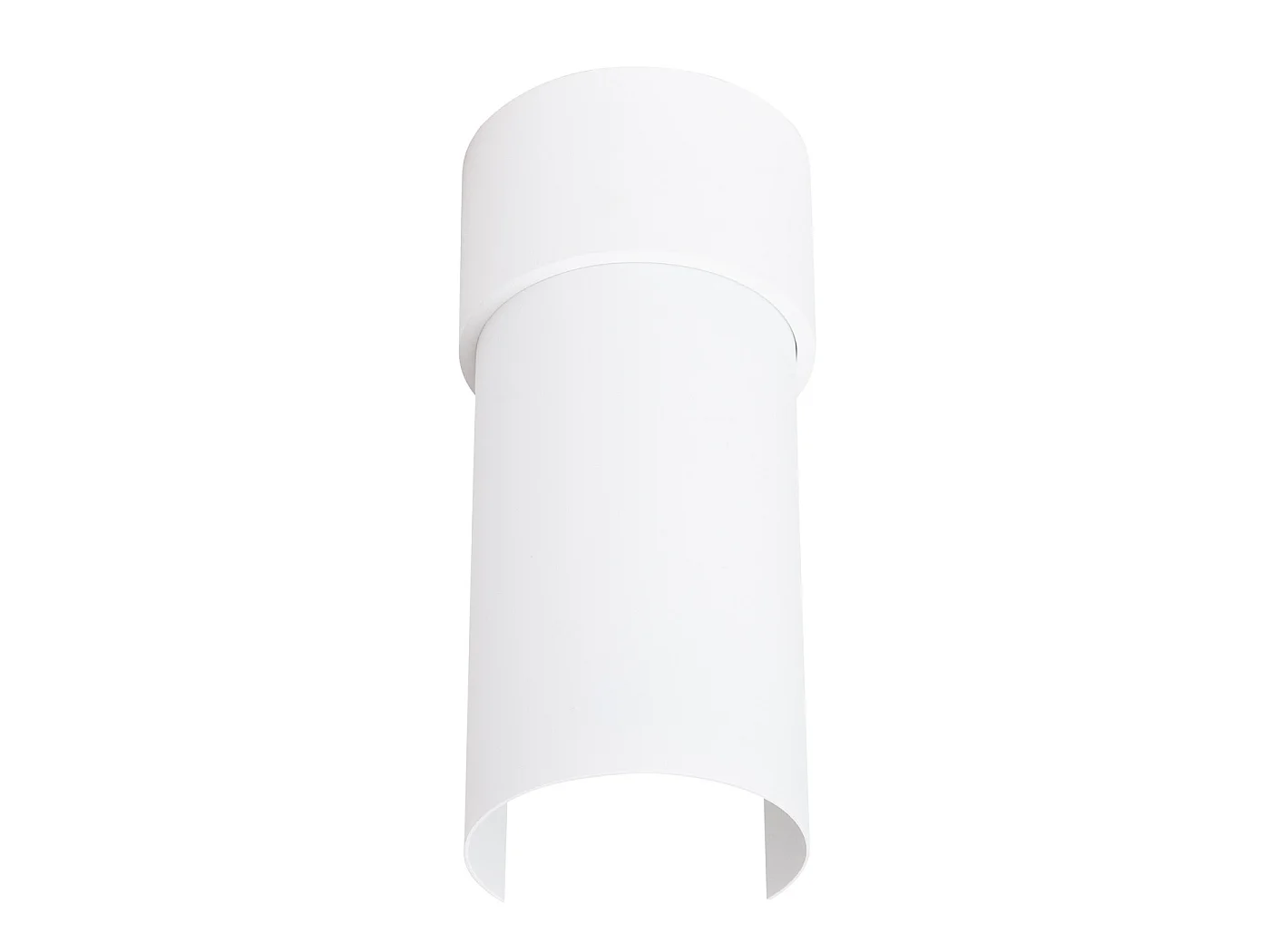 Lampa sufitowa minimalistyczny FLASH, stal - 1 źródło - L.10 x H.21 cm - biały 3627404 - obrazek 1