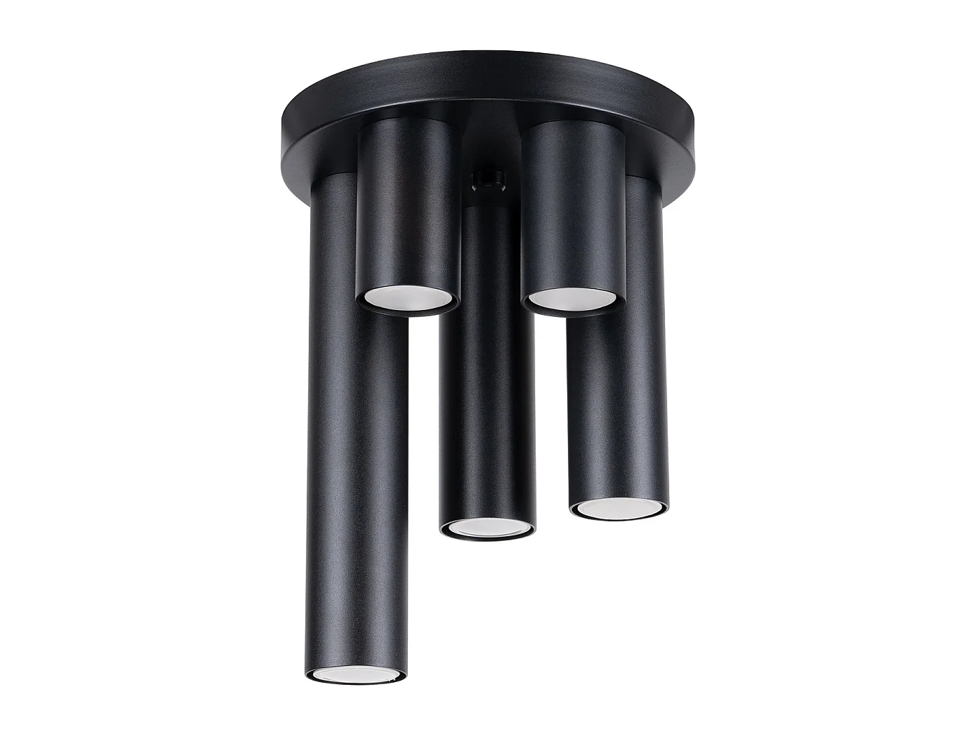 Lampa sufitowa nowoczesny LAGOS, stal - 5 źródło - L.25 x H.33 cm - czarny 3627398 - obrazek 1