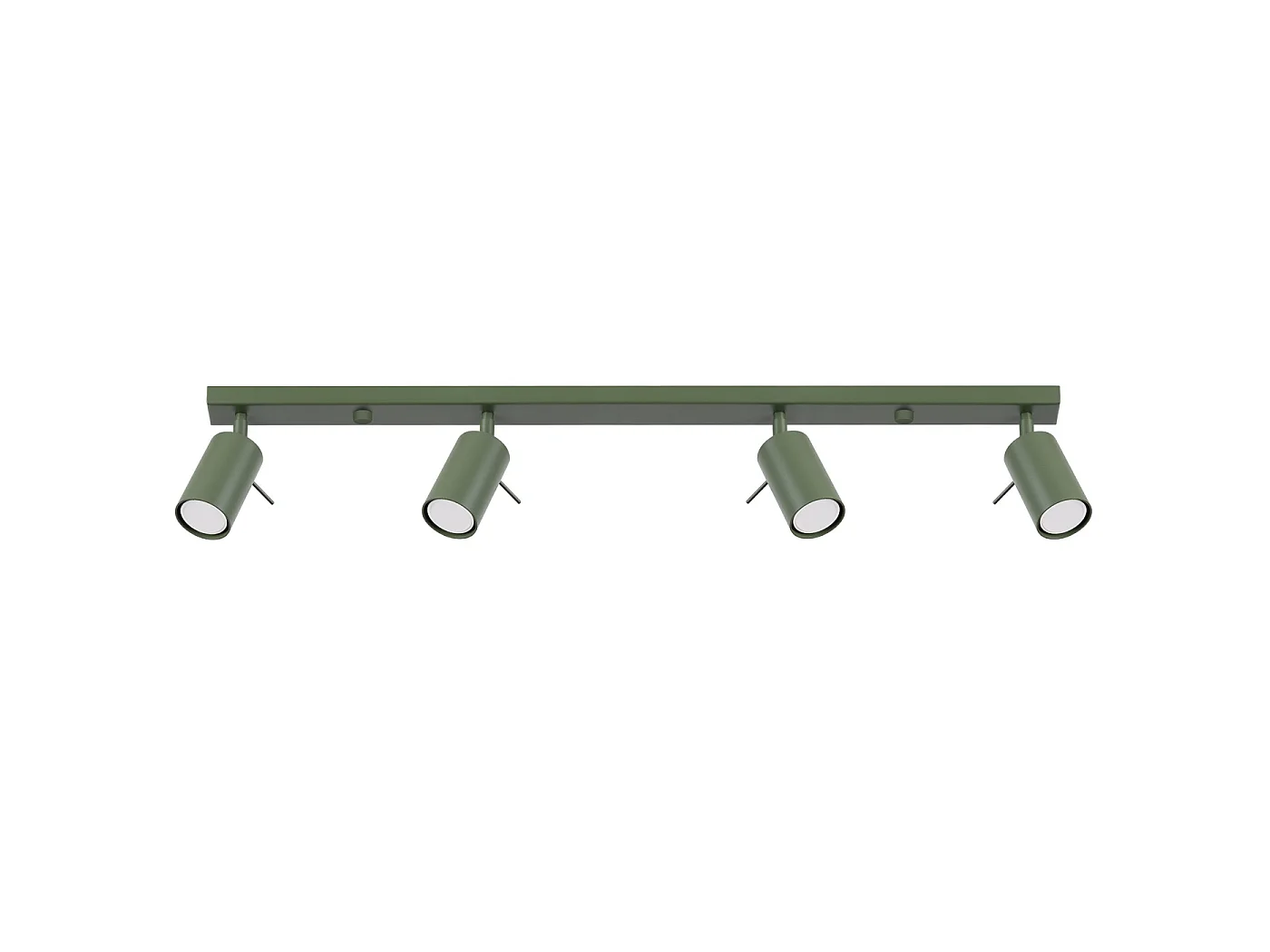 Lampa sufitowa nowoczesny RING, stal - 4 źródło - L.81 x H.17 cm - zielony oliwkowy 3627415 - obrazek 1
