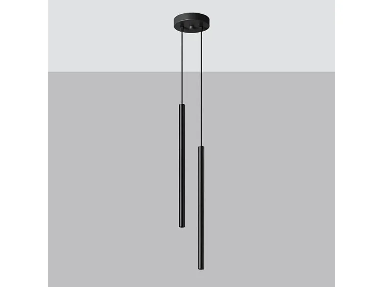 Lampa wisząca PASTELO 2 czarna 2584861 - obrazek 1