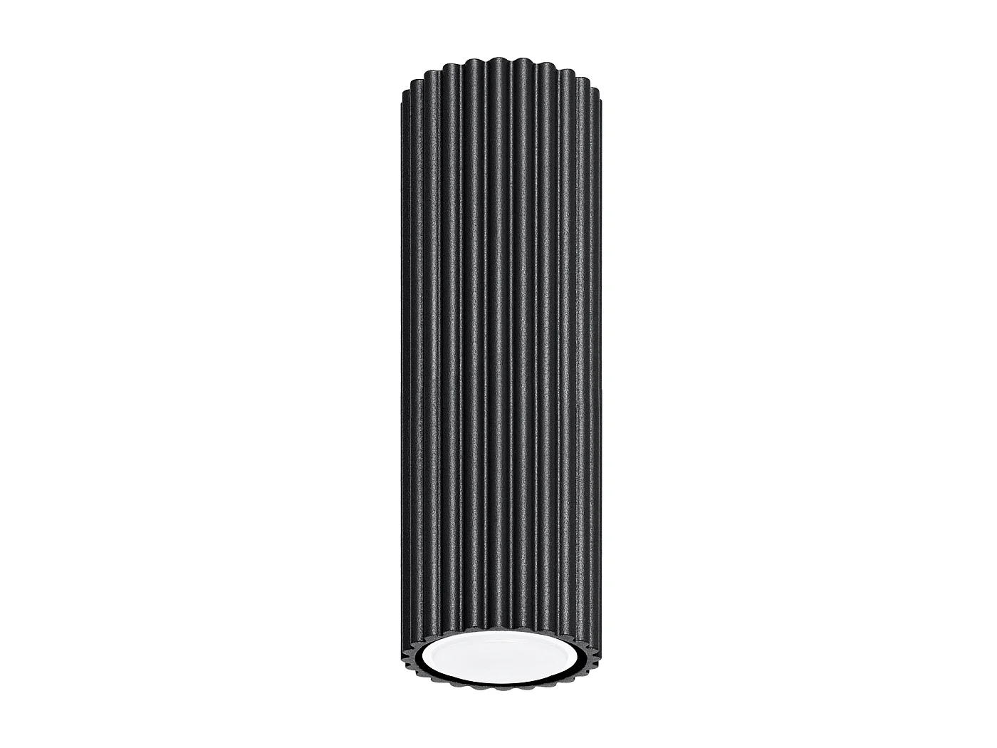 Lampa sufitowa minimalistyczny KARBON, aluminium - 1 źródło - L.6.5 x H.20 cm - czarny 3609563 - obrazek 1