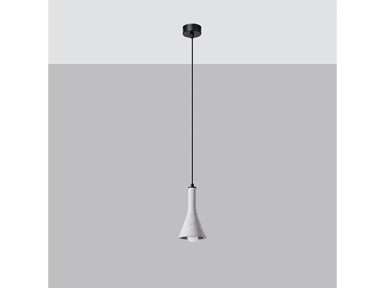 Lampa wisząca REA 1 betonowa 2584831 - obrazek 1