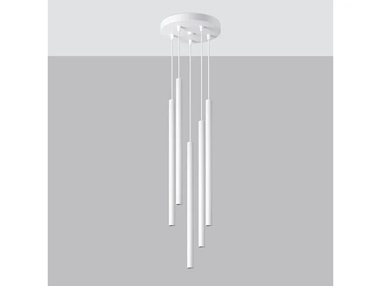 Lampa wisząca PASTELO 5P biała 2584865 - obrazek 1