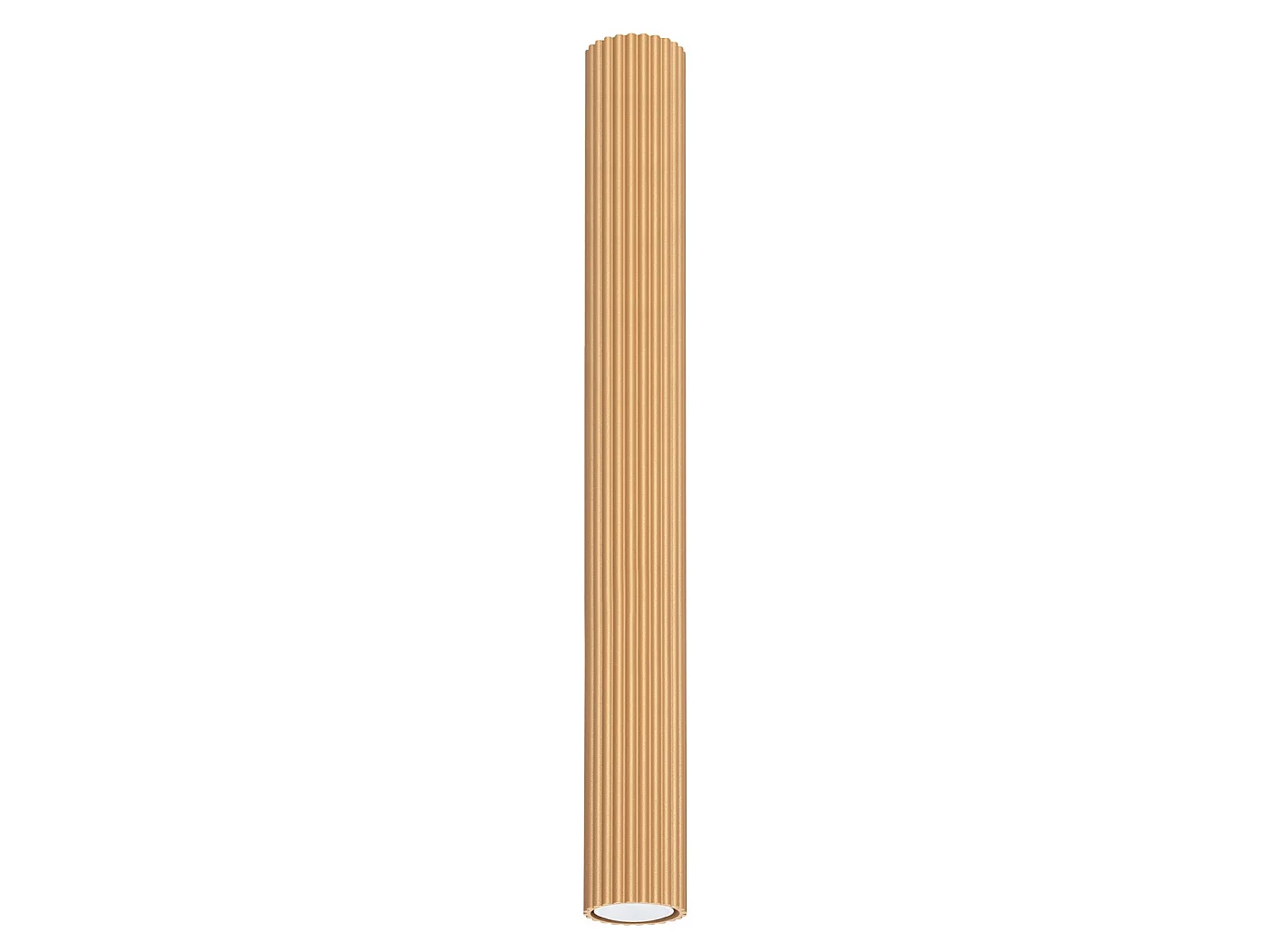 Lampa sufitowa minimalistyczny KARBON, aluminium - 1 źródło - L.6.5 x H.60 cm - złoty 3609541 - obrazek 1
